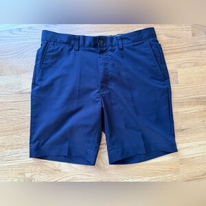 Polo Ralph Lauren Men's Tailored Fit Performance Shorts, Navy Blue 33